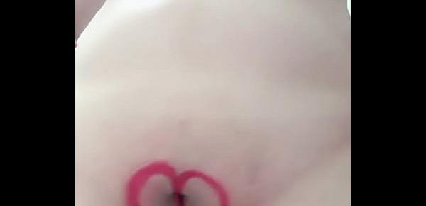  Blacked nicely Red Lipstick pussy